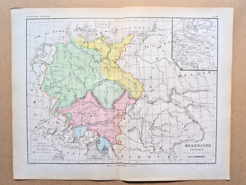 1852 antique french - 1852,