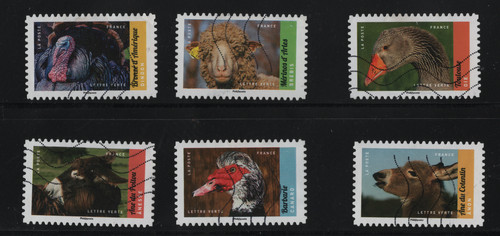 France stamps 2017 farm - france, stamps.