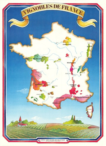 Vignobles france french - france.,