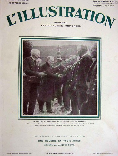 Original old vintage print - original,