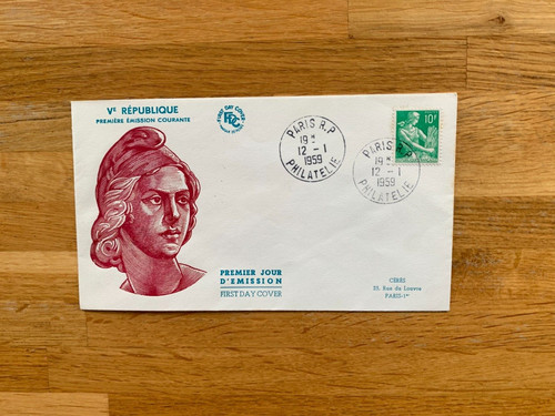 France 1959 fdc ceres - france,