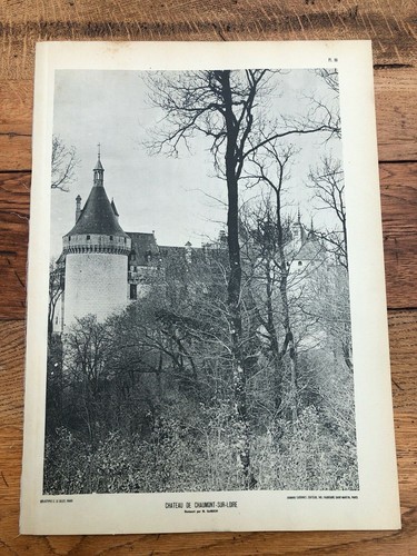 1900s large print chateau - large,