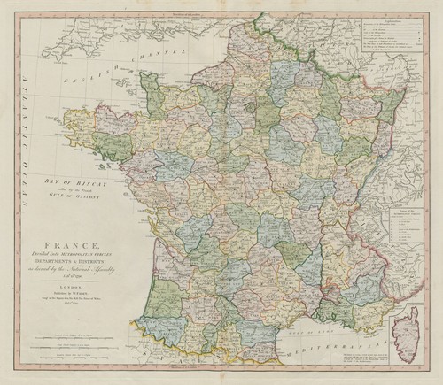 France divided into