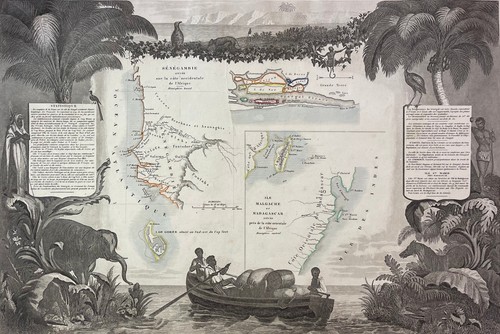 French colonies map africa - in,