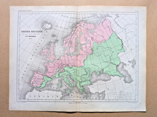 1852 antique french language - 1852,
